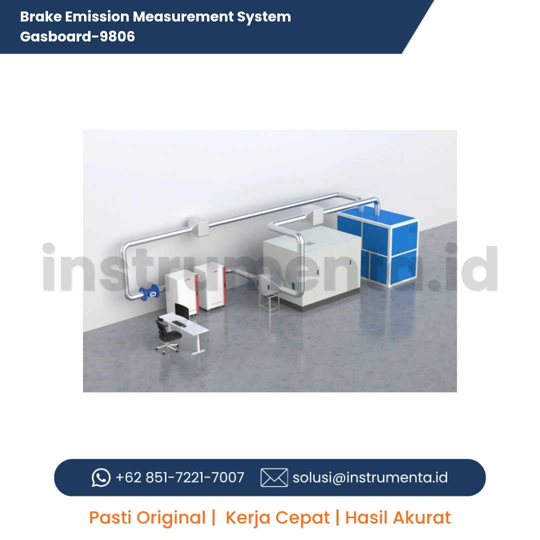 Official Supplier Gasboard-9806 Brake Emission Measurement System Alat Analisis Emisi Kontinu